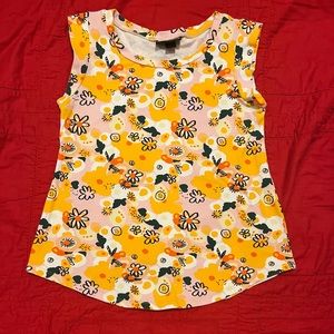 EUC S Nooworks Vittoria Flowers muscle tank